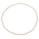 Vintage 8mm Pearl 39" Beaded Necklace