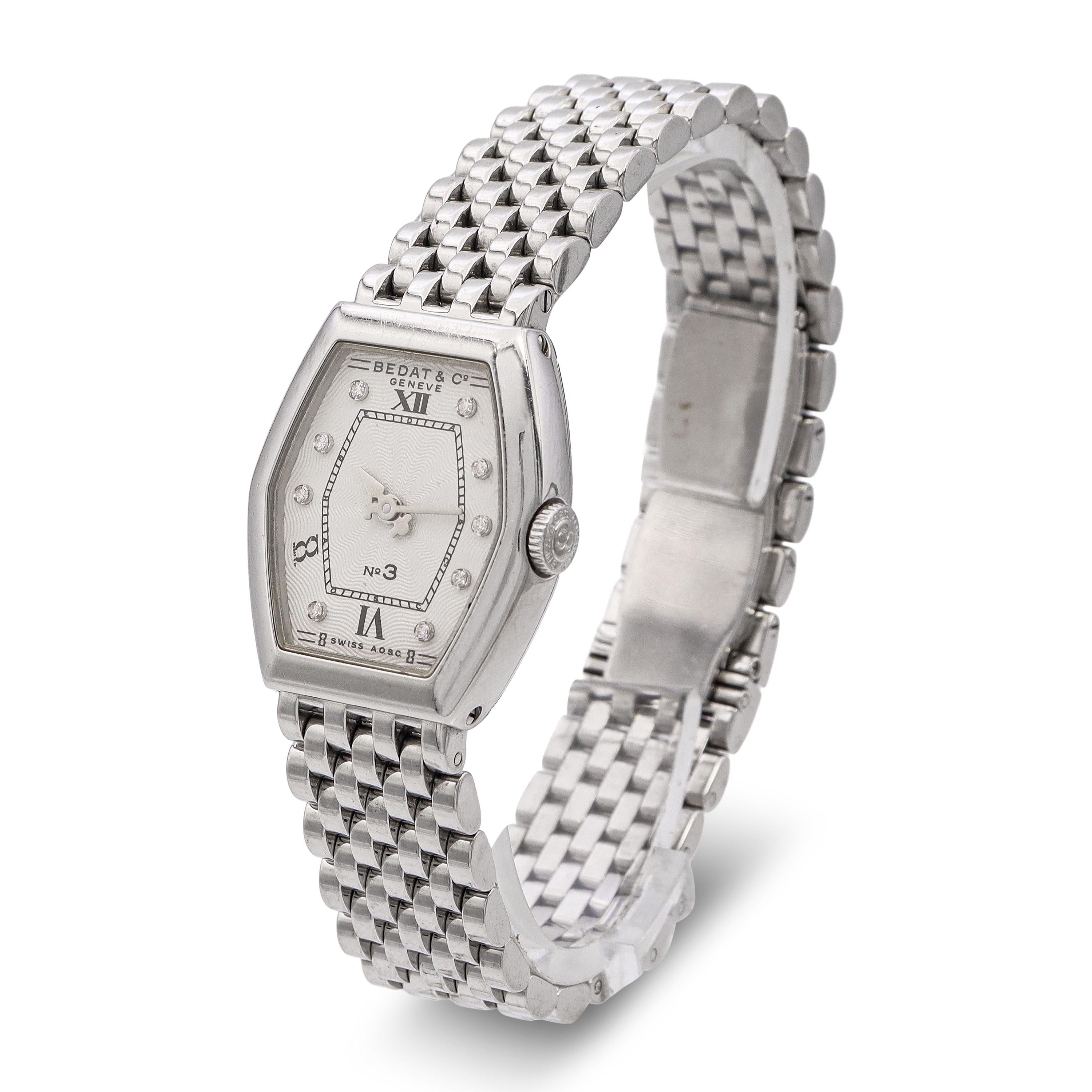 Bedat & Co. Genève No. 3 Ref. 306 Stainless Steel Quartz Women's Watch