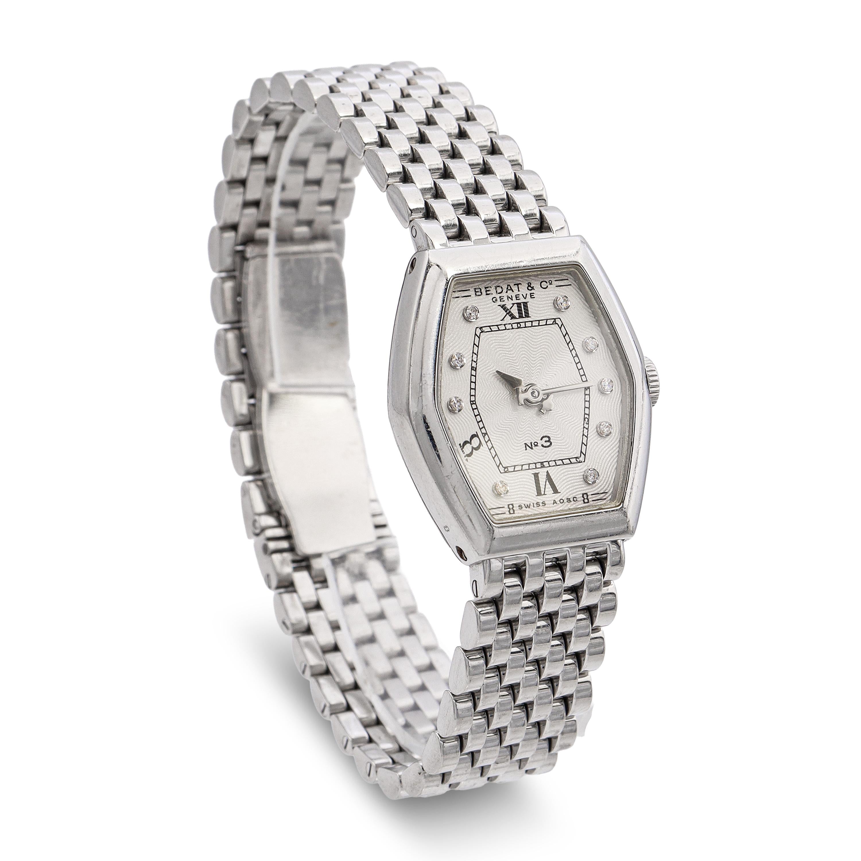 Bedat & Co. Genève No. 3 Ref. 306 Stainless Steel Quartz Women's Watch