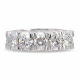 Vintage Platinum 1.45tcw Diamond Five Stone Ring