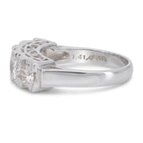 Vintage Platinum 1.45tcw Diamond Five Stone Ring