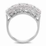 Vintage Platinum 1.45tcw Diamond Five Stone Ring