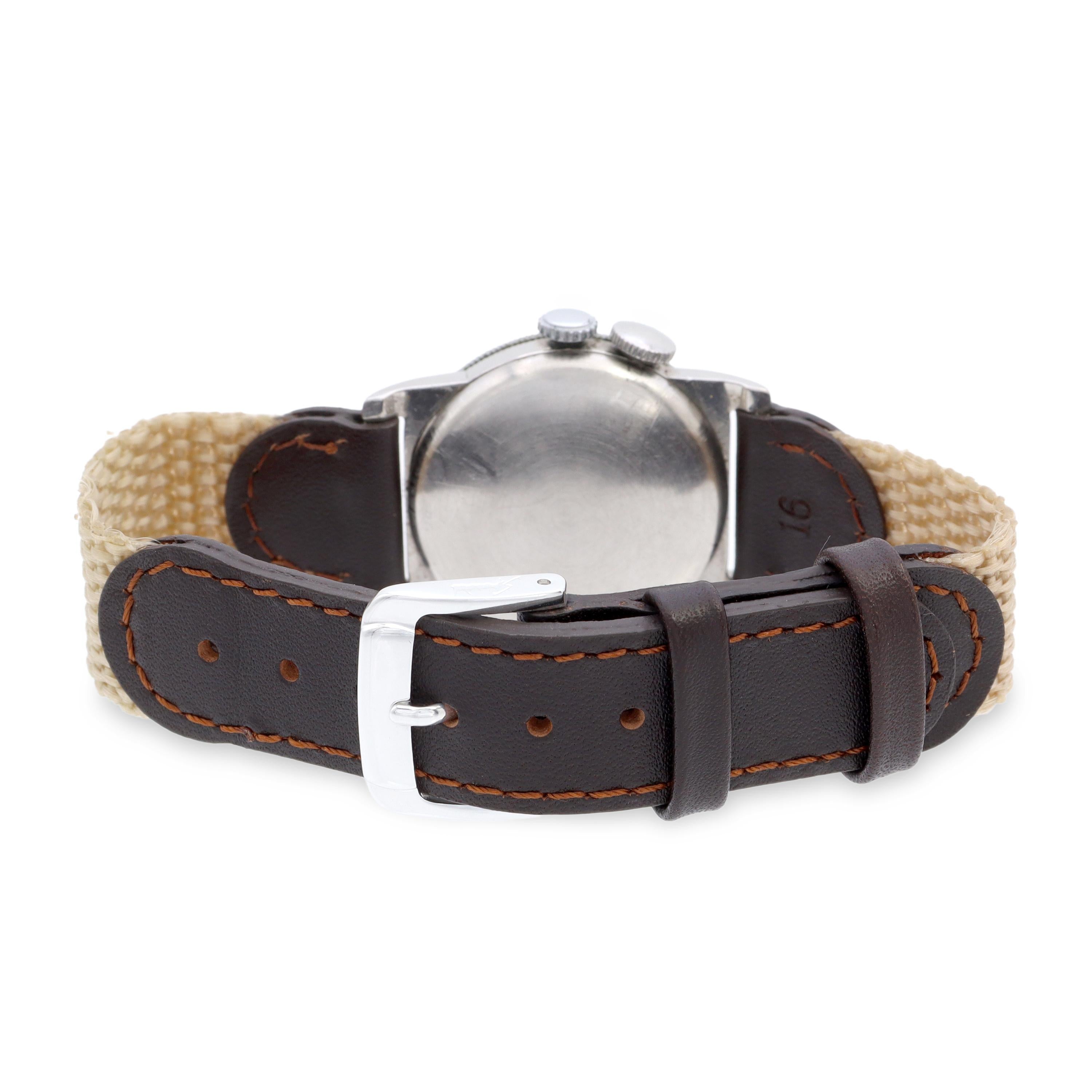Vintage Longines Weems Second-Setting Pilot's Watch