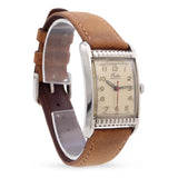 Vintage Croton Aquamedico Rectangular Hand-Wind Men's Watch