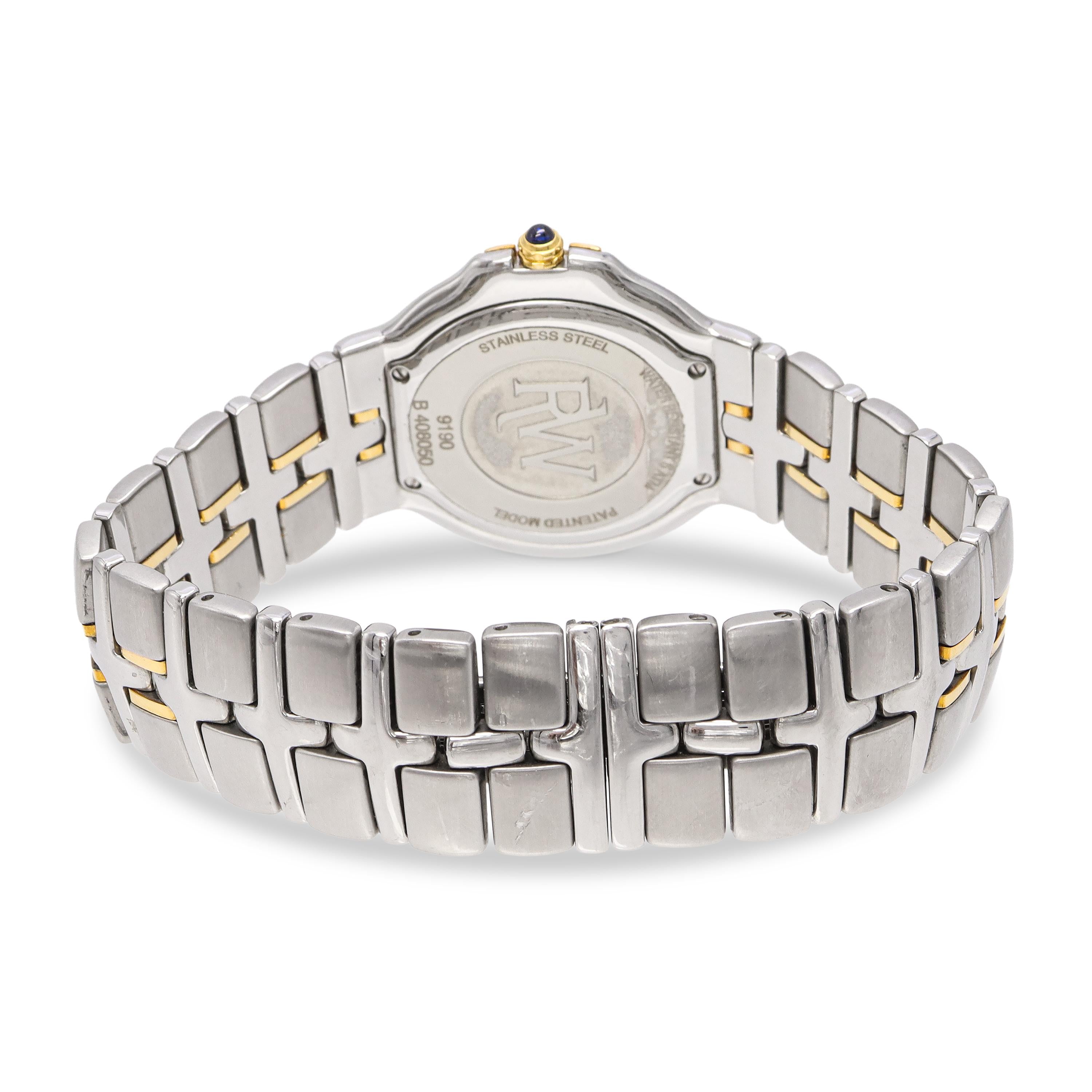 Raymond Weil Parsifal Two-Tone Stainless Steel Date Quartz Men's Watch Ref. 9190