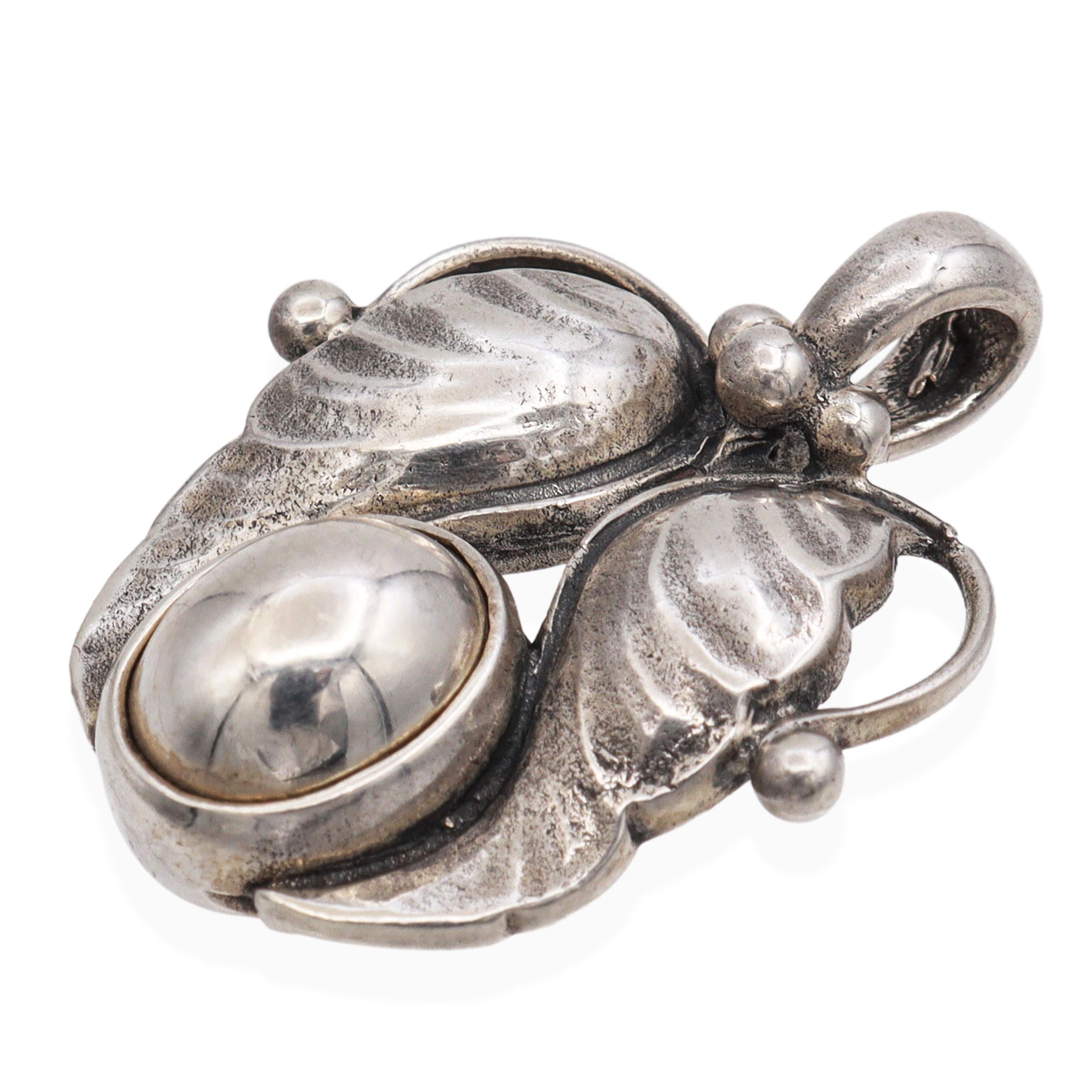 Georg Jensen Sterling Silver 1994 Annual Pendant