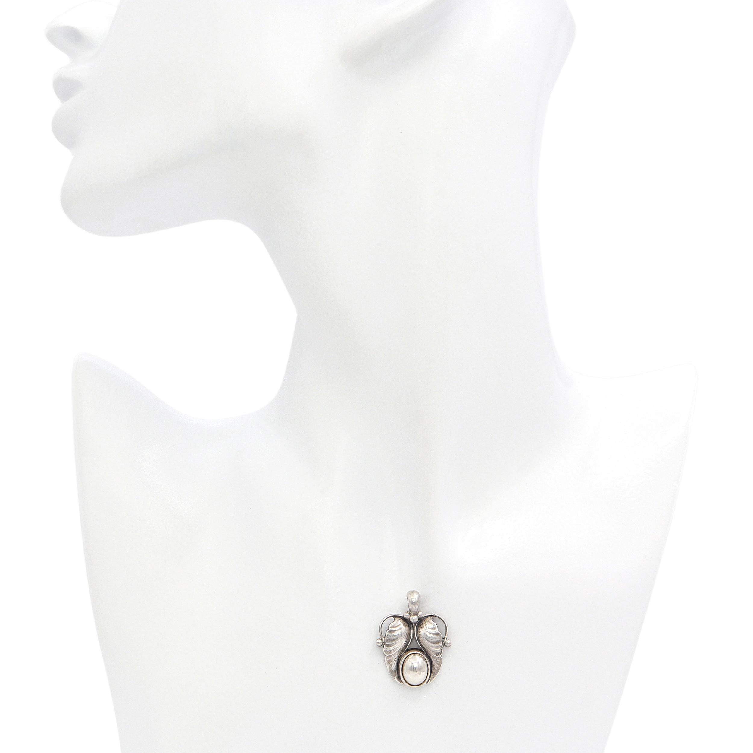 Georg Jensen Sterling Silver 1994 Annual Pendant