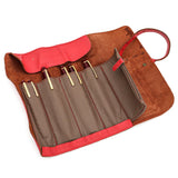 Set of 6 Montblanc Meisterstuck Writing Set with Leather Pouch