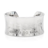 Tiffany & Co. 1837 Sterling Silver Wide Cuff Bracelet