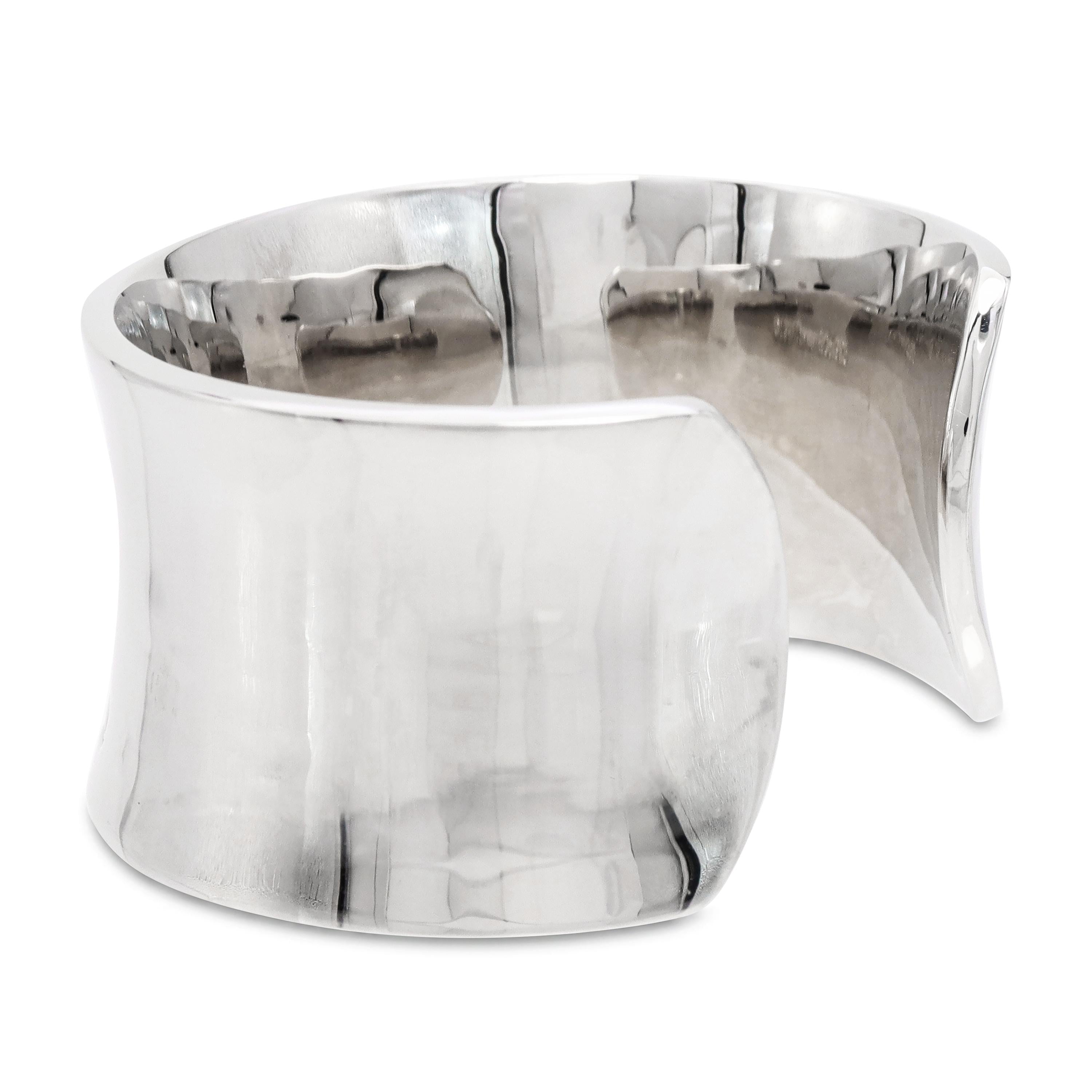 Tiffany & Co. 1837 Sterling Silver Wide Cuff Bracelet