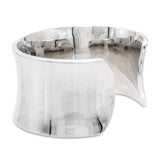 Tiffany & Co. 1837 Sterling Silver Wide Cuff Bracelet