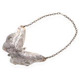 Vintage Southwest David F. Garcia Sterling Silver Turquoise Butterfly Necklace