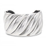 David Yurman Sculpted Cable Cuff Bracelet in Sterling Silver