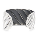 David Yurman Sculpted Cable Cuff Bracelet in Sterling Silver