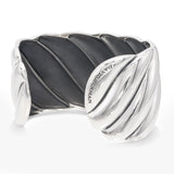 David Yurman Sculpted Cable Cuff Bracelet in Sterling Silver