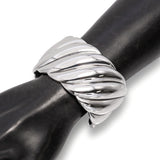 David Yurman Sculpted Cable Cuff Bracelet in Sterling Silver