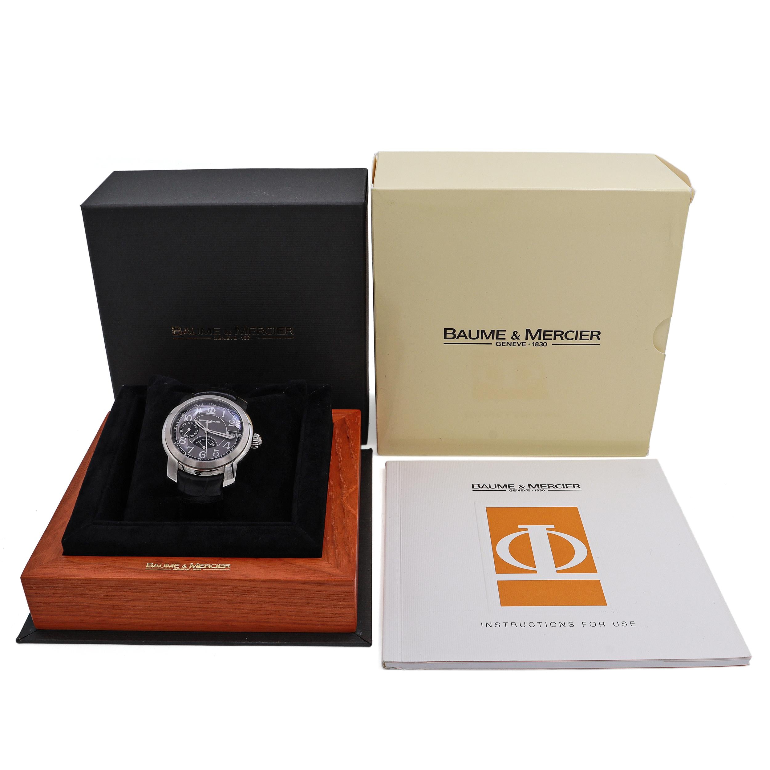 Baume & Mercier Capeland Stainless Steel Automatic Men’s Watch