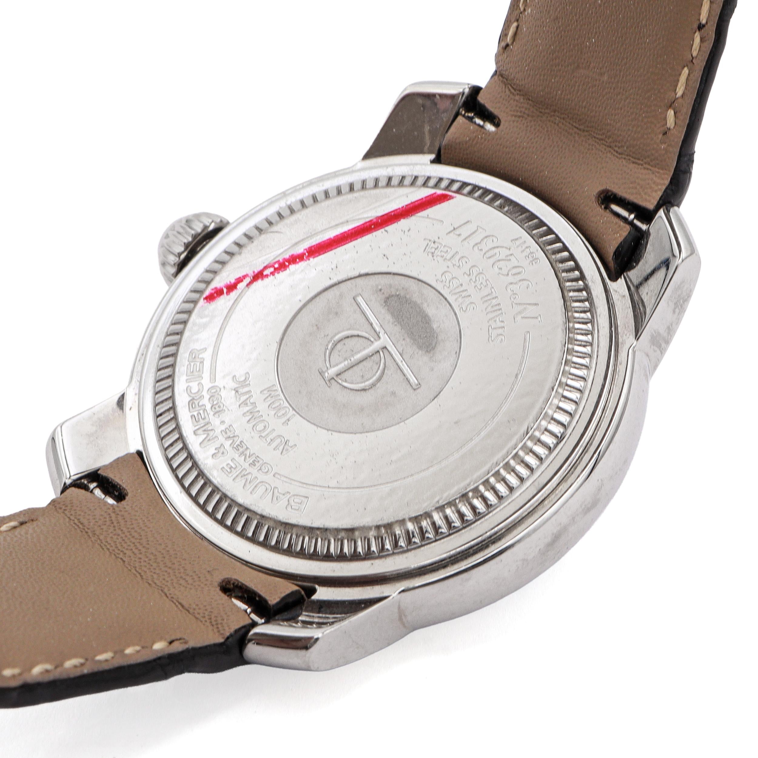 Baume & Mercier Capeland Stainless Steel Automatic Men’s Watch