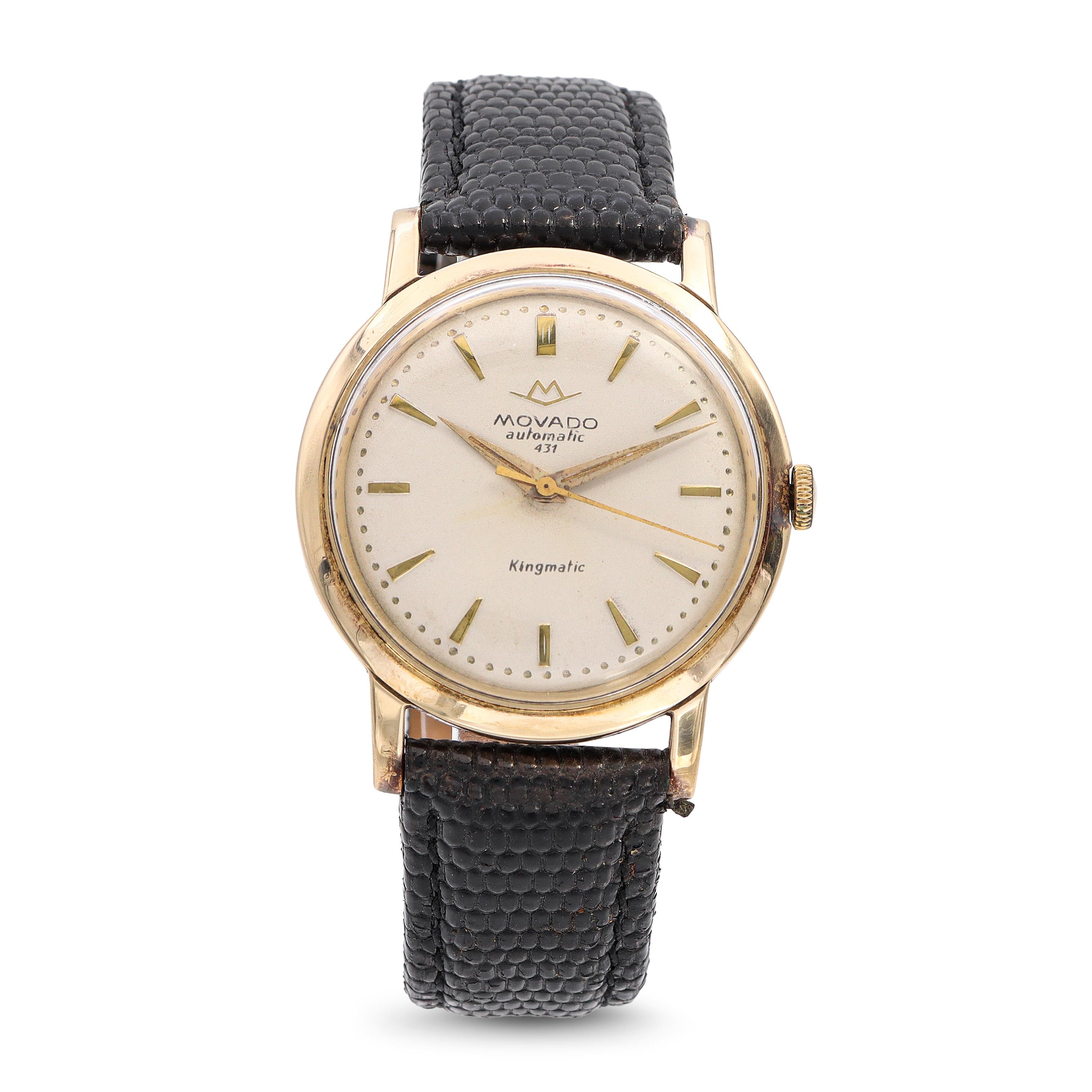 Vintage Movado Kingmatic Automatic 431 Men's Watch