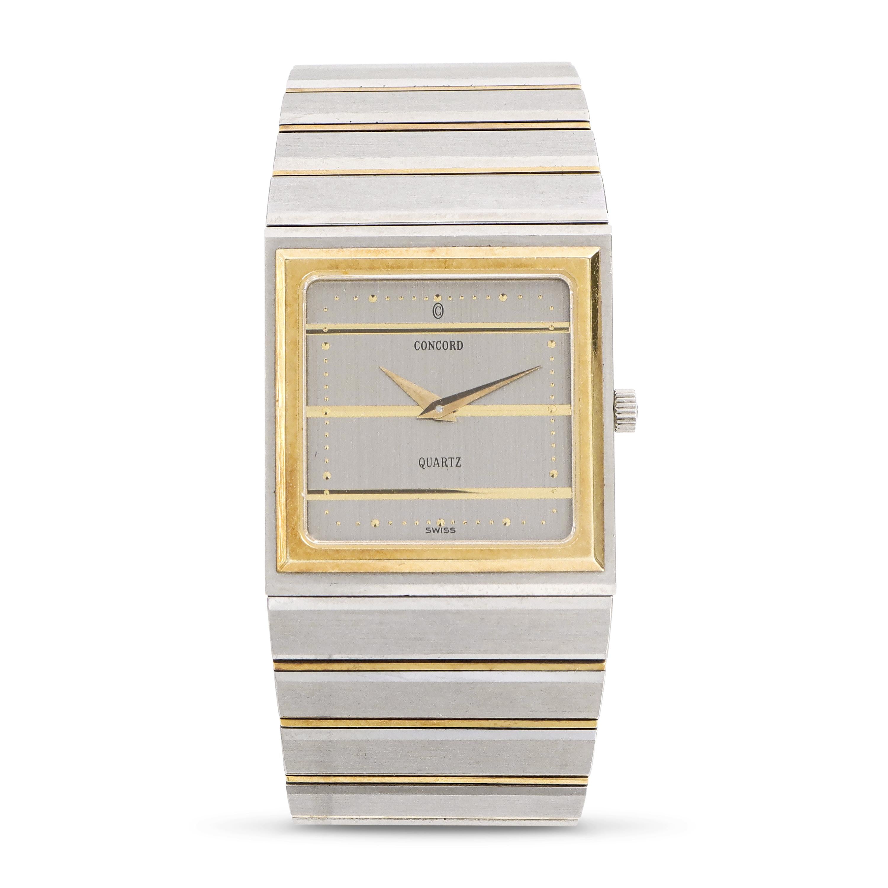 Concord Mariner SG Two-Tone Stainless Steel Quartz Men's Watch