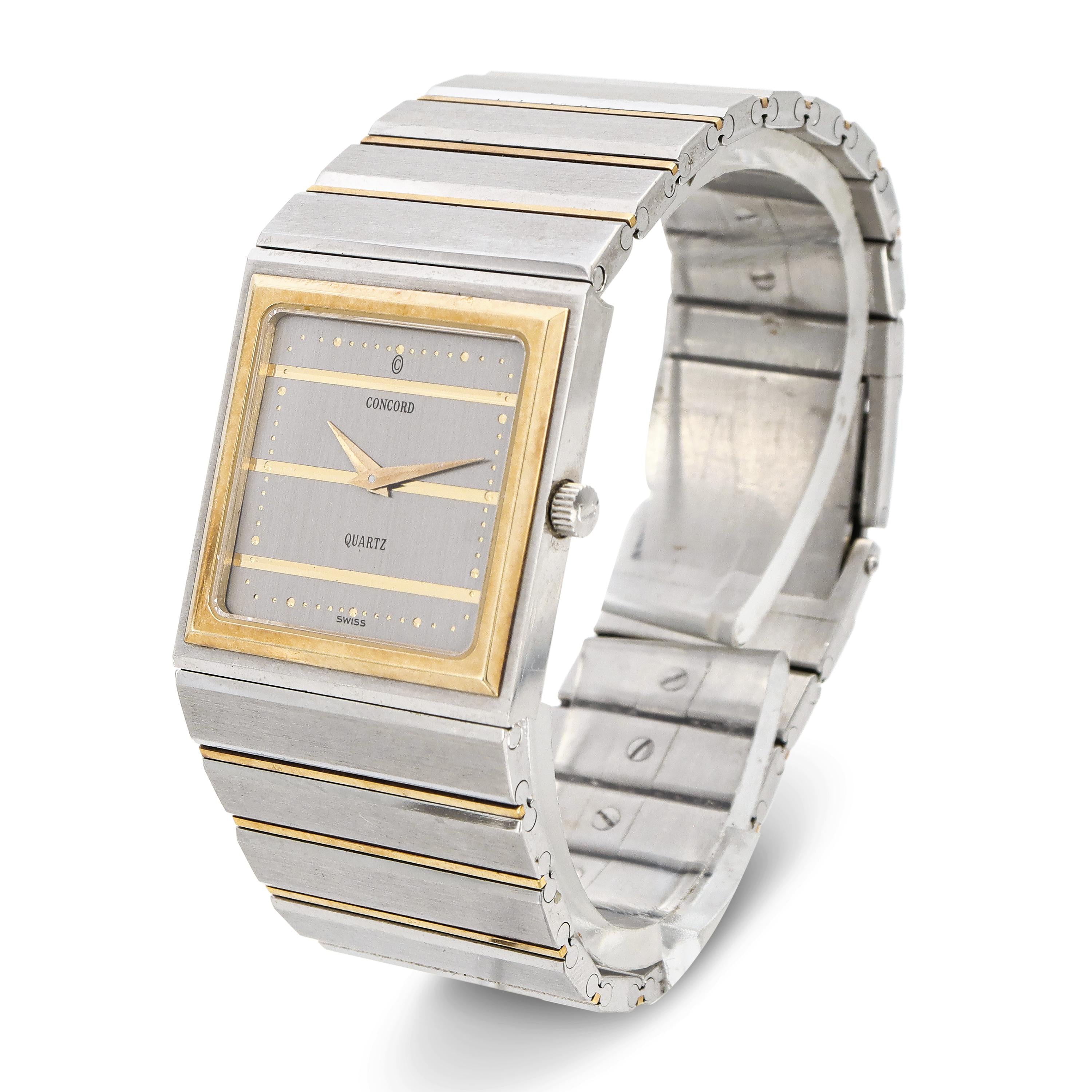 Concord Mariner SG Two-Tone Stainless Steel Quartz Men's Watch