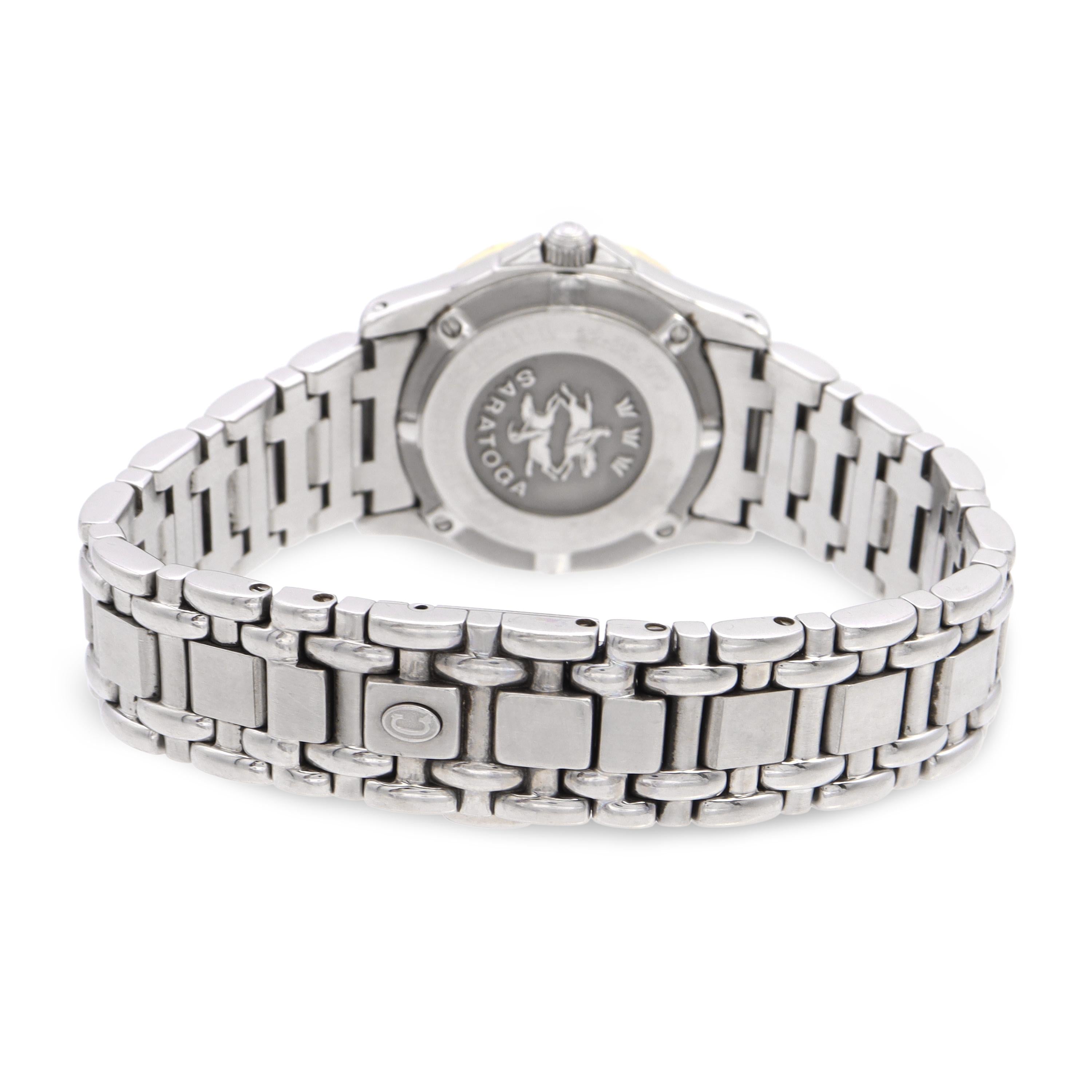Concord Saratoga SL Diamond Two-Tone Quartz Women's Watch Ref. 22-36-270