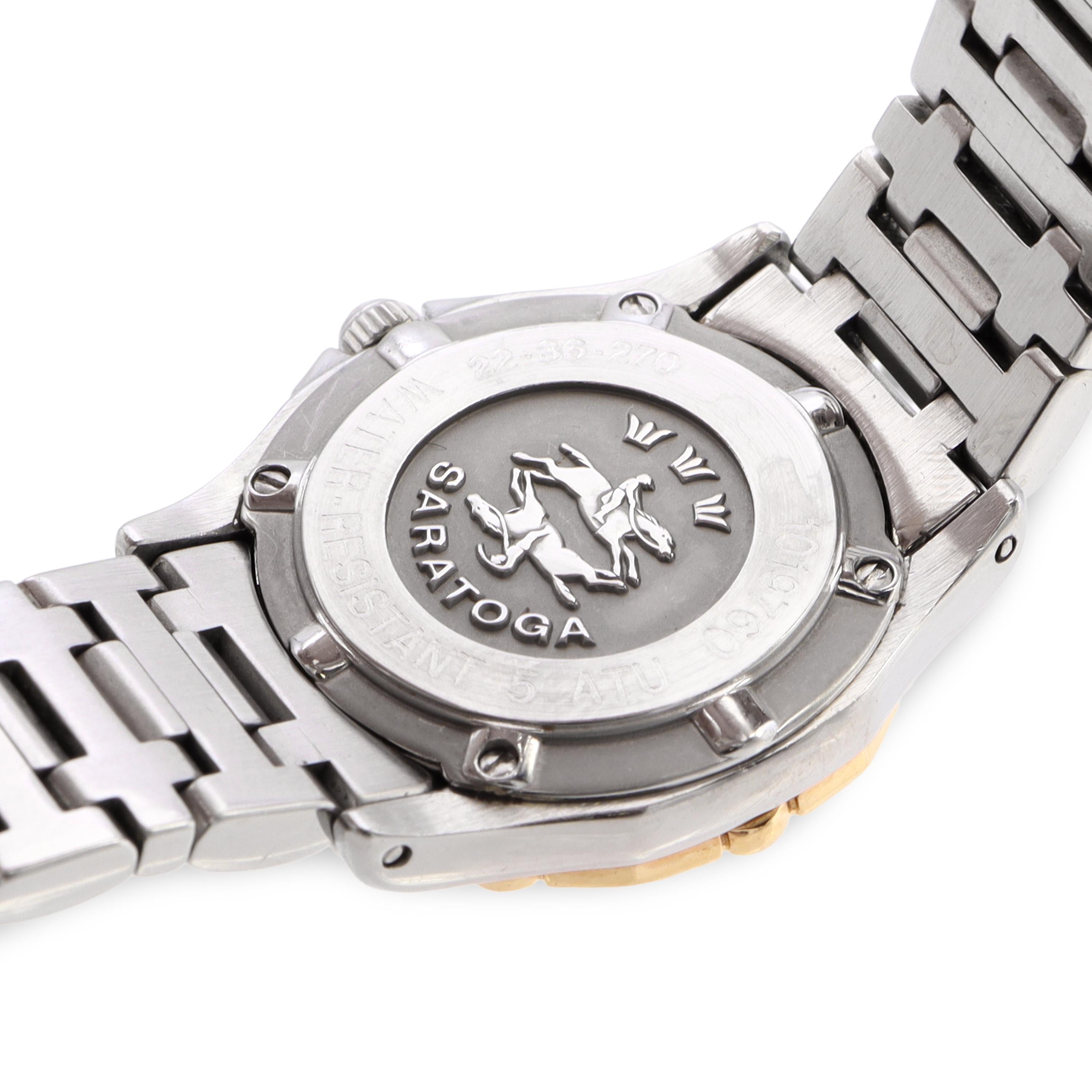 Concord Saratoga SL Diamond Two-Tone Quartz Women's Watch Ref. 22-36-270