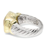 David Yurman Albion 14k Yellow Gold Sterling Silver Citrine Ring