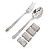Christofle France Aria Silverplate 4 Settings Flatware Set