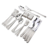 Christofle France Aria Silverplate 4 Settings Flatware Set