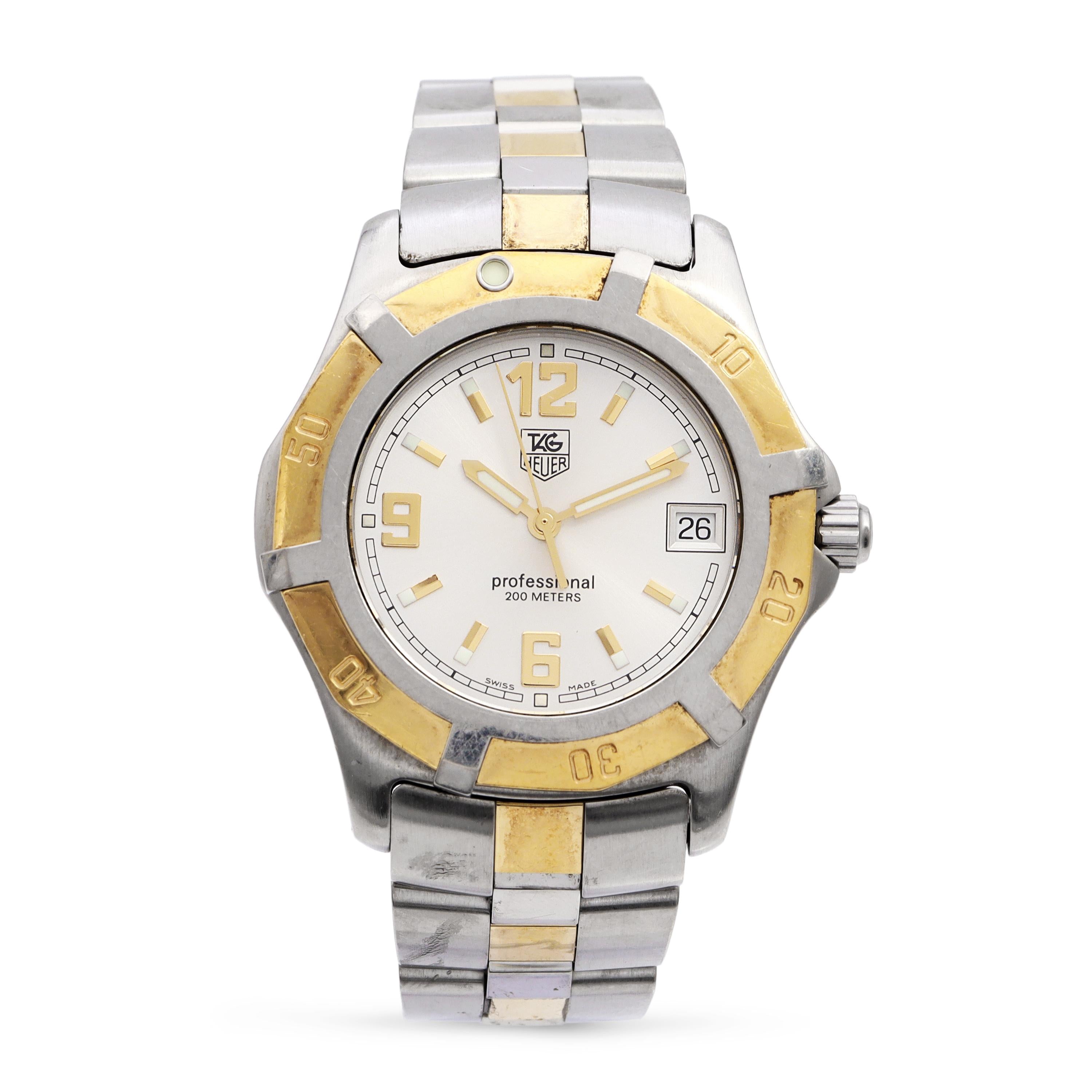 TAG Heuer 2000 Exclusive Professional 200M Date Quartz Men's Watch Ref. WN1153