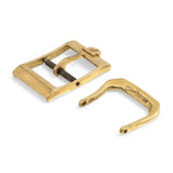 Lot of 2 Vintage Omega 14k Yellow Gold 15mm Watch Buckles