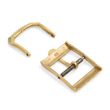 Lot of 2 Vintage Omega 14k Yellow Gold 15mm Watch Buckles