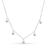 Tiffany & Co. Elsa Peretti Teardrops Sterling Silver Necklace