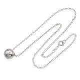Tiffany & Co. Sterling Silver Bead Ball Pendant Necklace