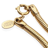 Vintage Lanvin Lucite Interchangeable Pendant Set Necklace