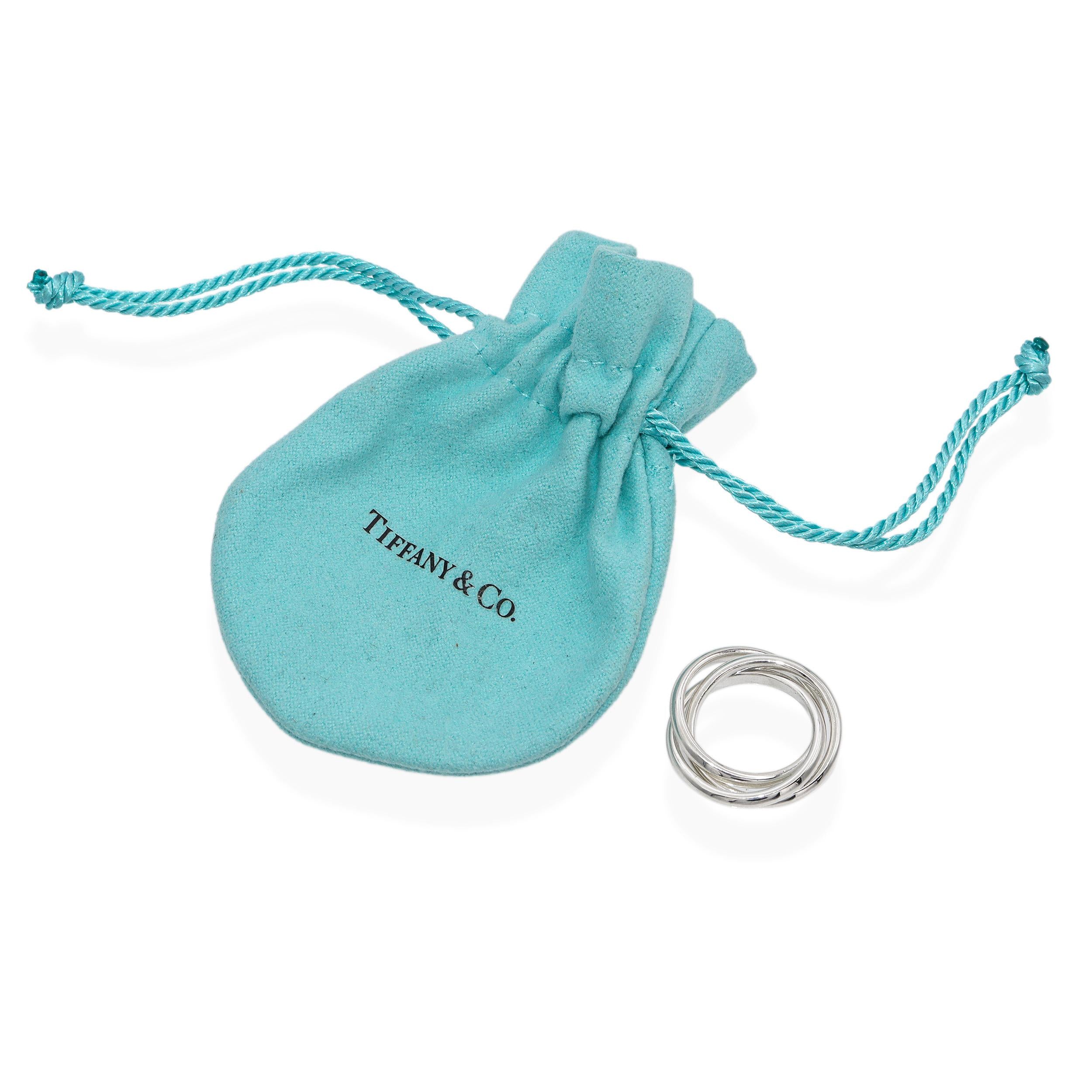 Tiffany & Co. Sterling Silver Trinity Ring