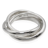 Tiffany & Co. Sterling Silver Trinity Ring