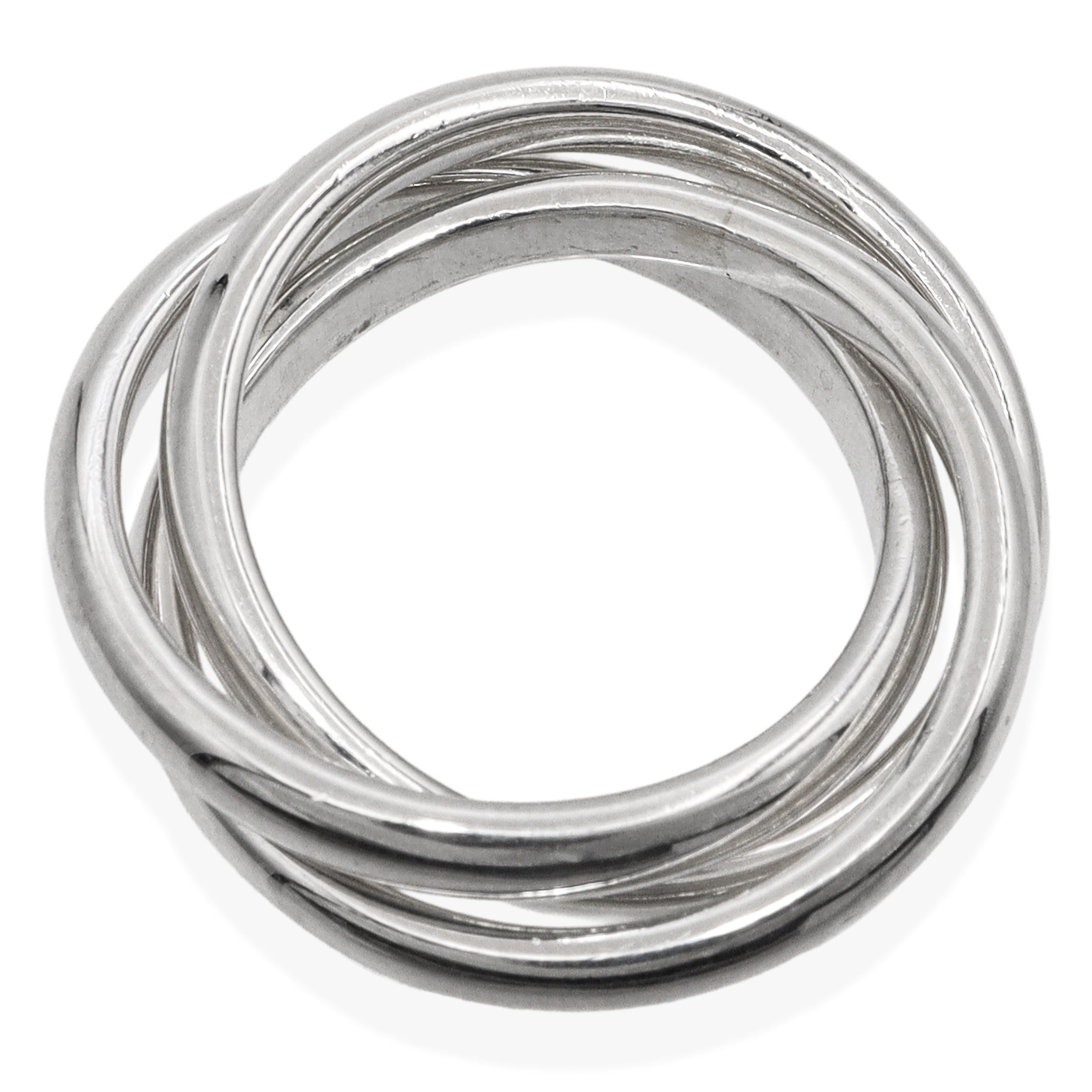 Tiffany & Co. Sterling Silver Trinity Ring
