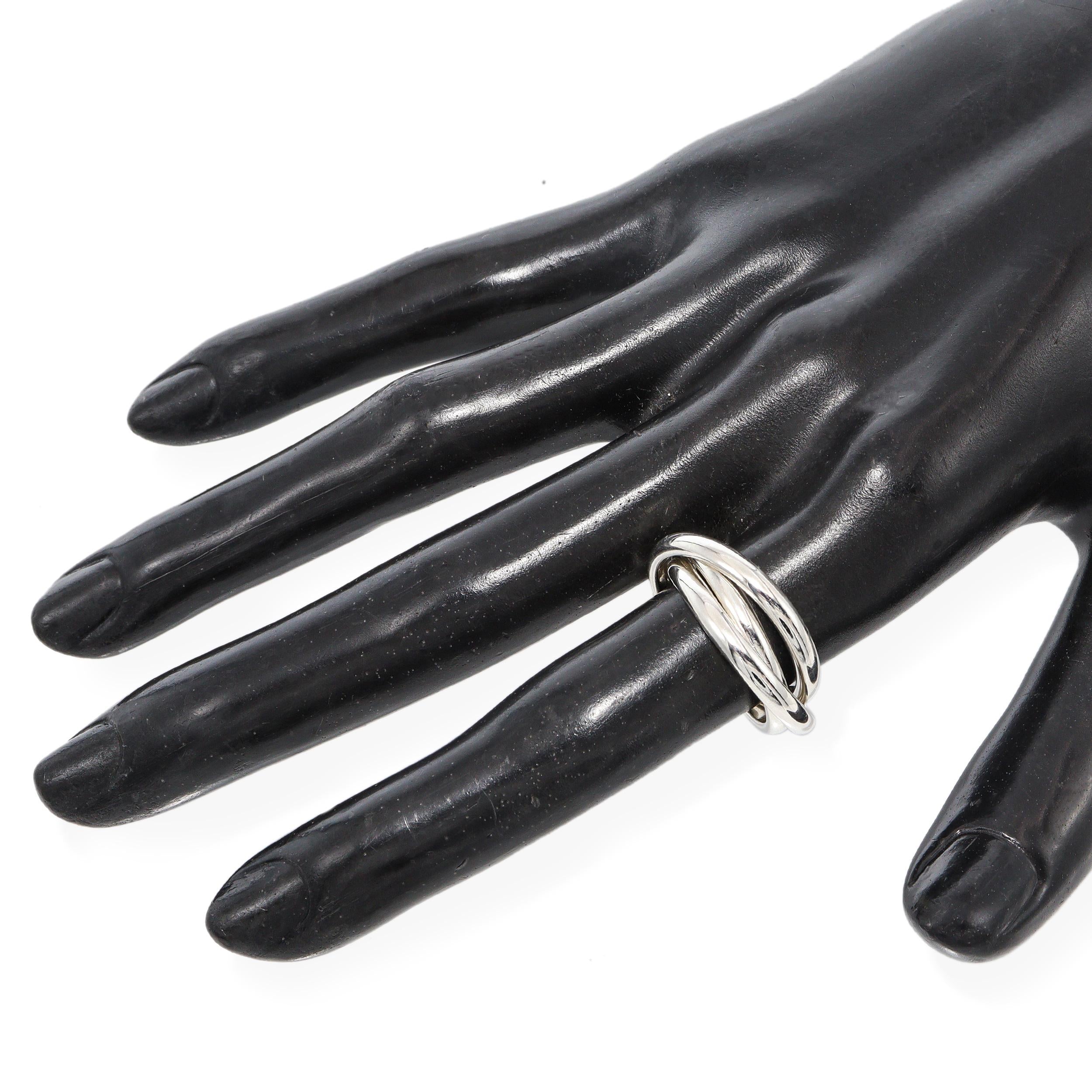 Tiffany & Co. Sterling Silver Trinity Ring