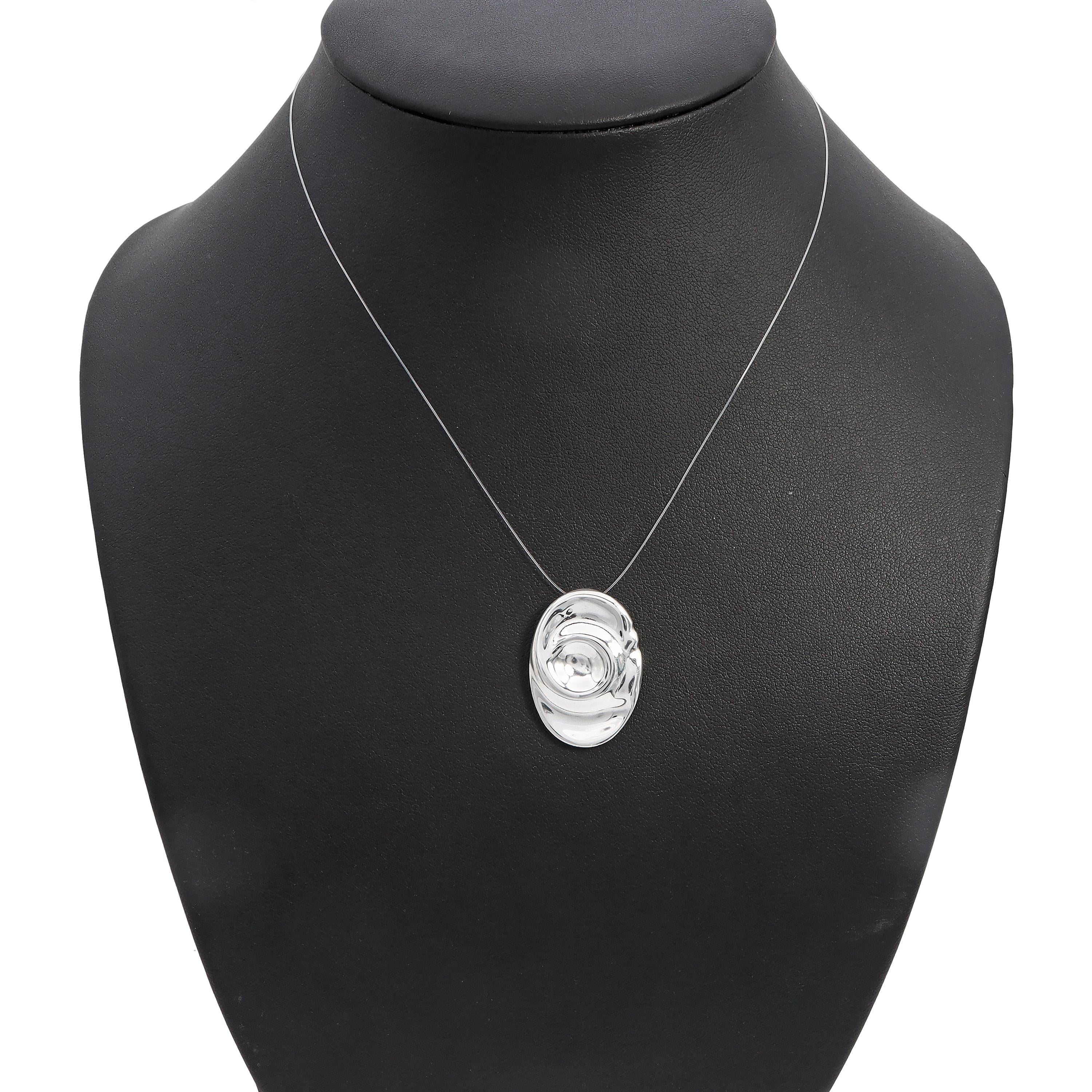 Tiffany & Co. Elsa Peretti Aries Zodiac Ag 1000 Fine Silver Pendant