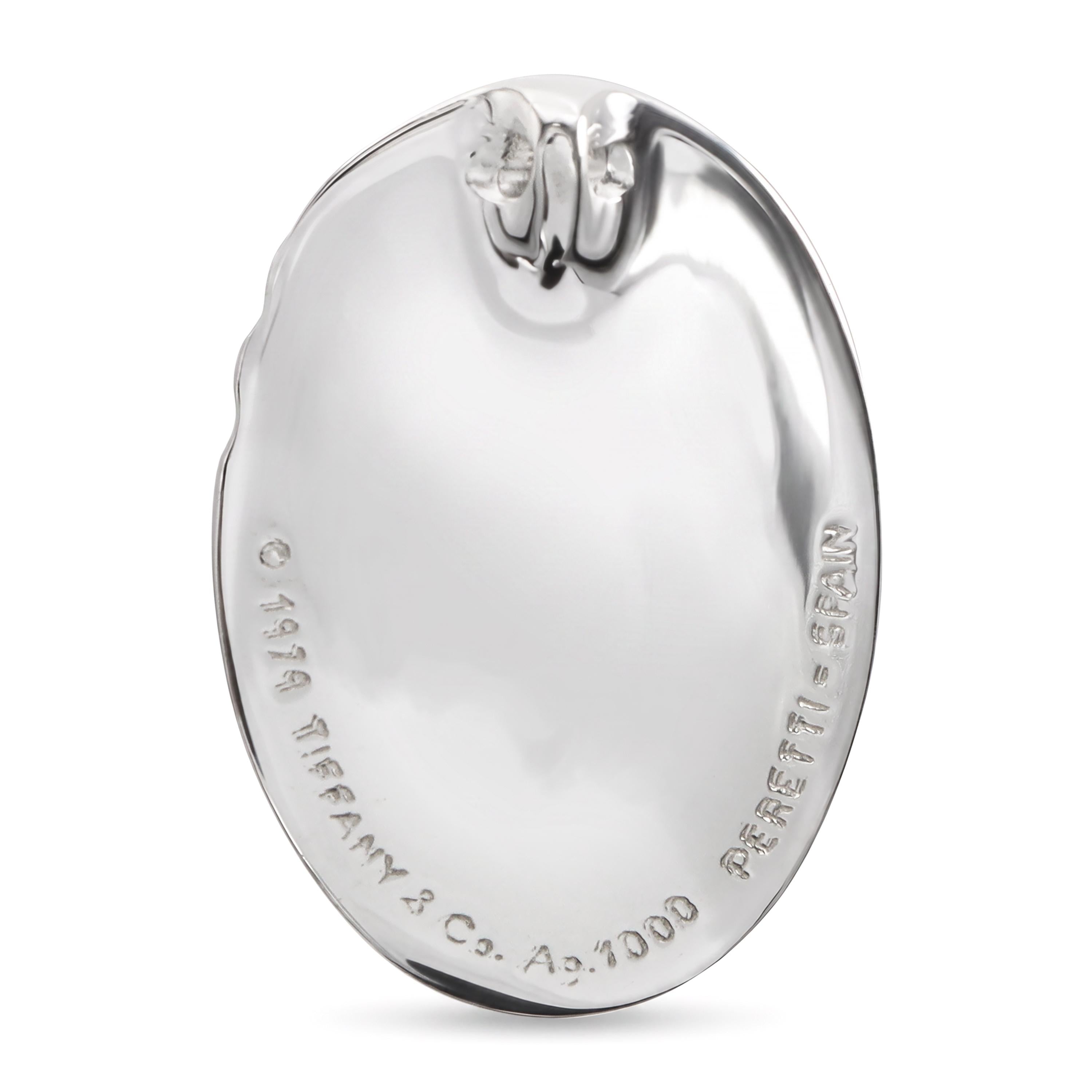 Tiffany & Co. Elsa Peretti Aries Zodiac Ag 1000 Fine Silver Pendant
