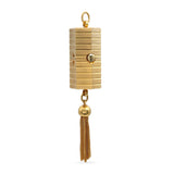 Vintage Bucherer Gold-Plated Peek-a-Boo Slide Hand-Wind Pendant Watch with Tasse