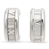 Tiffany & Co. Sterling Silver Atlas Hoop Earrings