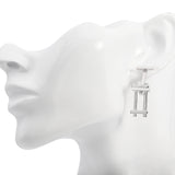 Tiffany & Co. Frank Gehry Axis Sterling Silver Dangle Earrings