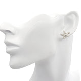 Tiffany & Co. Elsa Peretti Sterling Silver Starfish Earrings