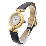 Cartier Gold Vermeil must de Cartier Colisee Quartz Watch