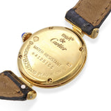 Cartier Gold Vermeil must de Cartier Colisee Quartz Watch