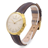 Vintage Jager-Le-Coultre 18k Yellow Gold Mens Watch