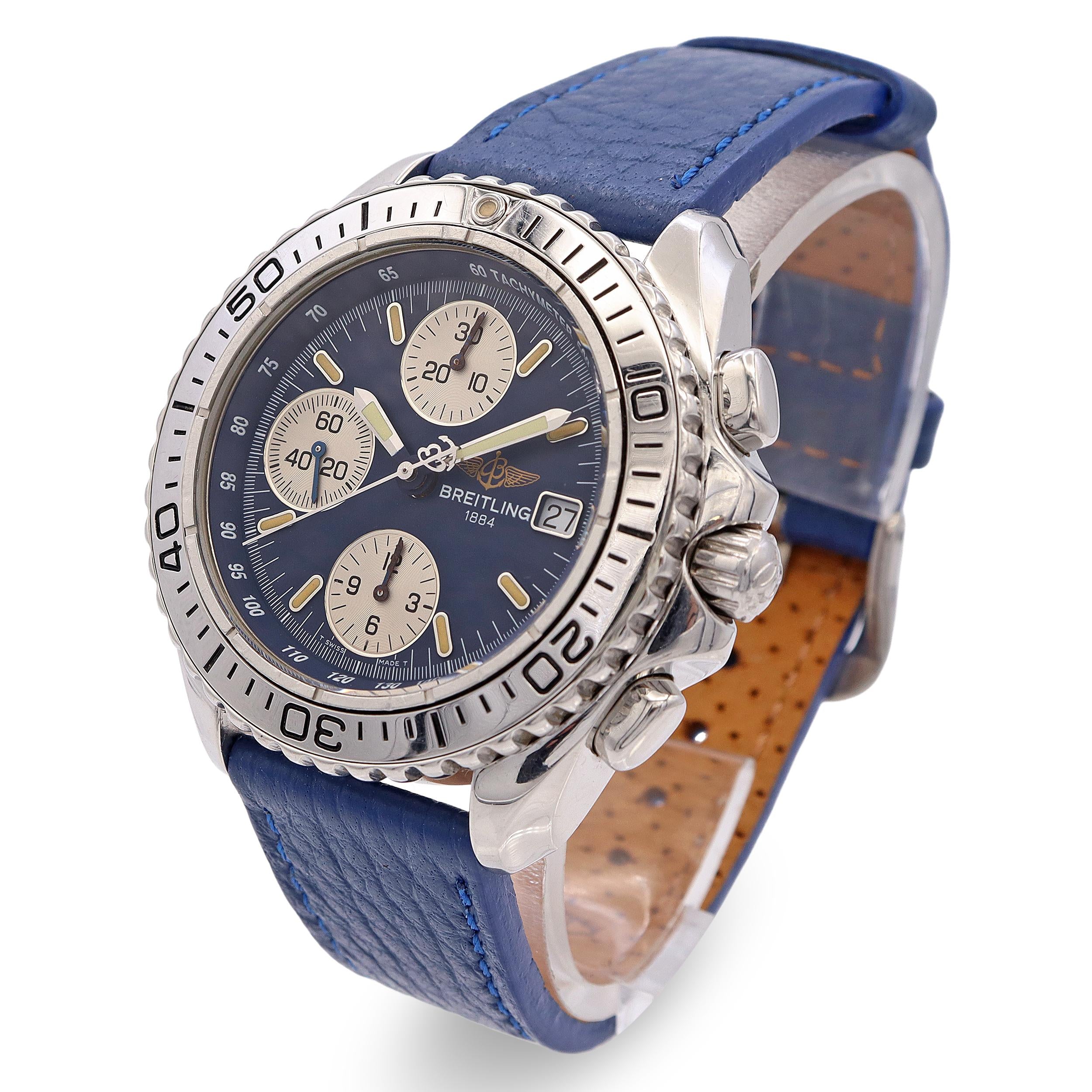 Breitling Shark Chronograph 41mm Mens Automatic Watch Ref A13051